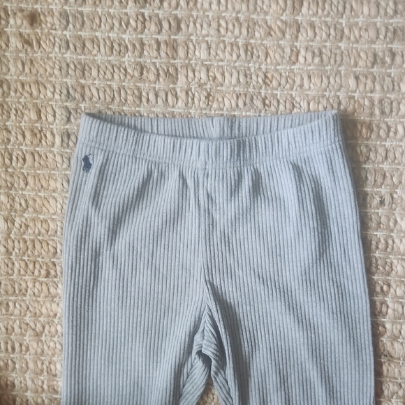 Polo by Ralph Lauren Gray Leggings Soft Knit Elastic Waist - Picture 3 of 4